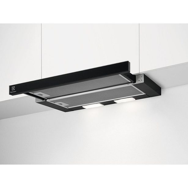 Liesituuletin Electrolux LFP326FB, 59.8cm, kaapiston alle, musta