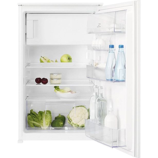 Jääkaappi pakastelokerolla Electrolux LFB2AE88S1, 54.8cm, 124l, integroitava