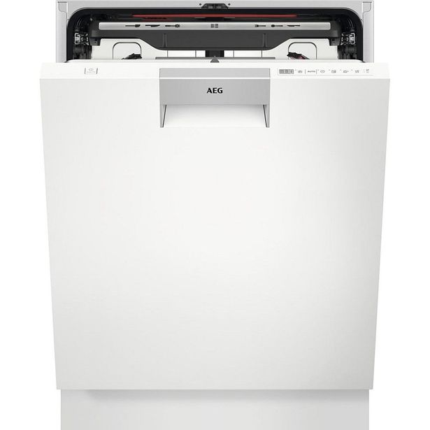 Astianpesukone AEG FBB84707PW, 60cm, valkoinen