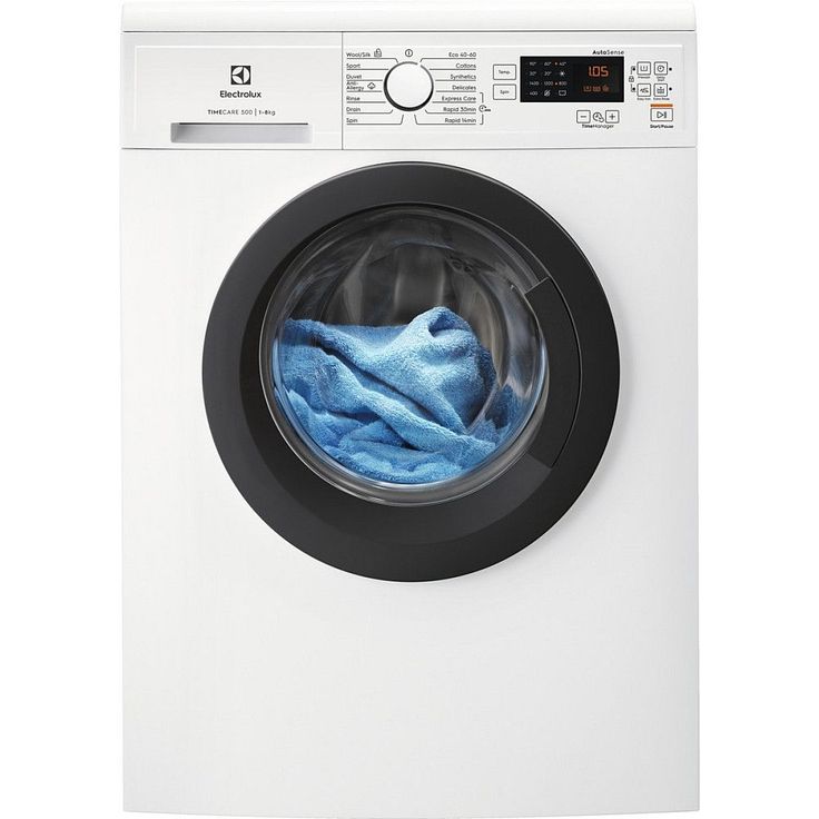 Edestä täytettävä pesukone Electrolux EW2F3148P1, 60cm, 8kg, 1600rpm, valkoinen