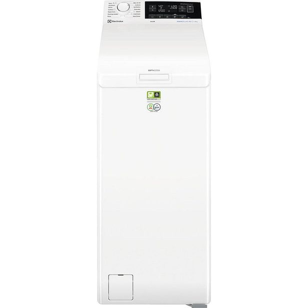 Päältä täytettävä pyykinpesukone Electrolux EW8T663G1G, 40cm, 6kg, 1300rpm, valkoinen