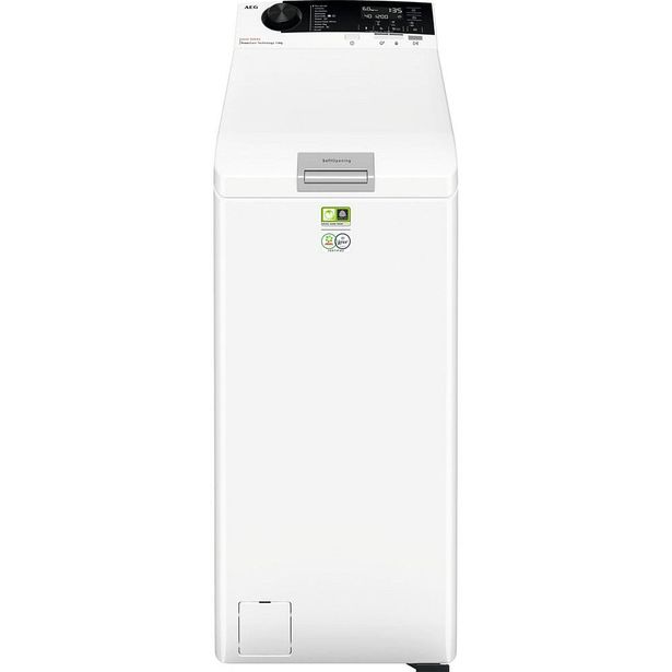Päältä täytettävä pesukone AEG LTR8A631E1, 40cm, 6kg, 1300rpm, valkoinen