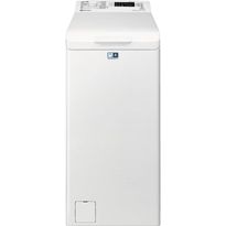 Päältä täytettävä pyykinpesukone Electrolux EW6T272P5P, 39.7cm, 7kg, 1200rpm, valkoinen