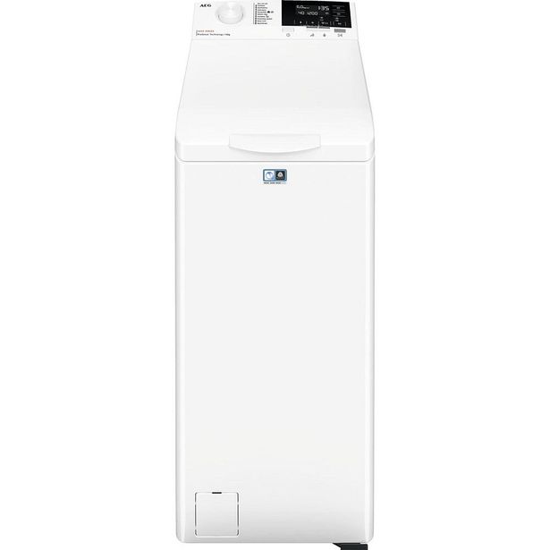 Päältä täytettävä pesukone AEG LTR6E624G1, 40cm, 6kg, 1200rpm, valkoinen