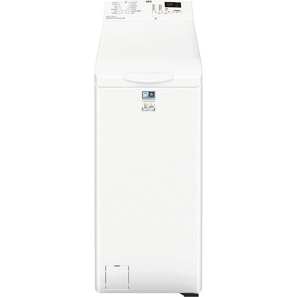 Päältä täytettävä pesukone AEG LTR6O622K1, 40cm, 6kg, 1200rpm, valkoinen
