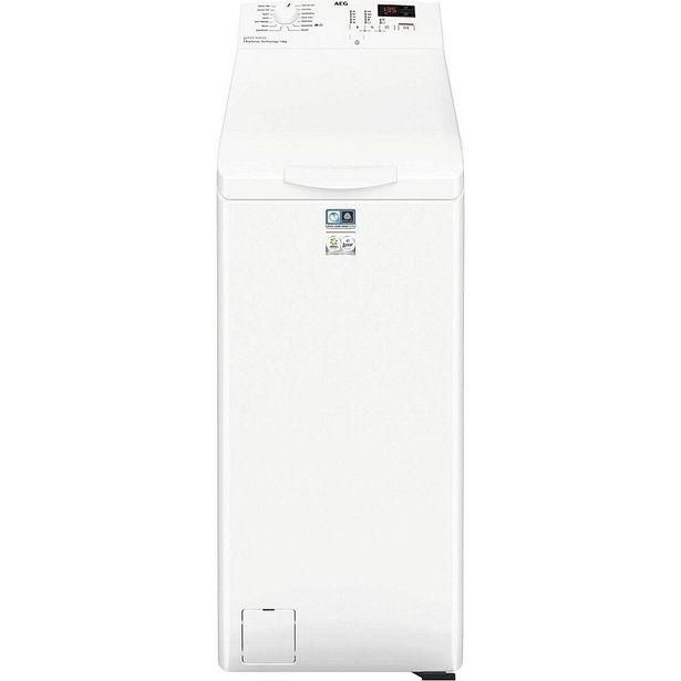 Päältä täytettävä pesukone AEG LTR6O622K1, 40cm, 6kg, 1200rpm, valkoinen
