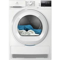 Lämpöpumppukuivausrumpu Electrolux EDI621O85O, 60cm, 8kg, valkoinen