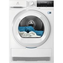 Lämpöpumppukuivausrumpu Electrolux EDI731O95O, 60cm, 9kg, valkoinen