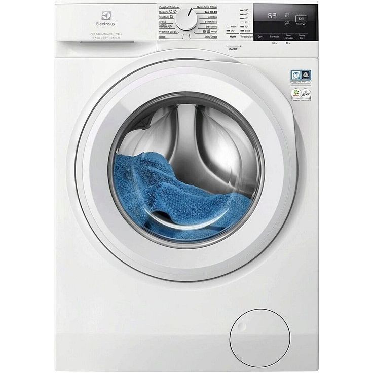 Kuivaava pesukone Electrolux EWI721O74O, 59.7cm, 7/5kg, 1400rpm, valkoinen