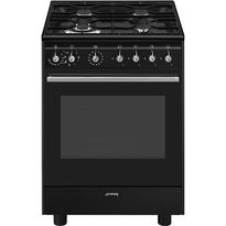 Kaasuliesi Smeg CX61GMBL, musta, 60cm