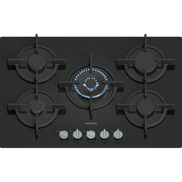 Kaasuliesitaso Siemens EP7A6QI10 iQ500, 75.2cm, musta