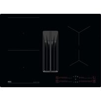 Induktioliesitaso liesituulettimella AEG GCH74B01CB, 70cm, musta