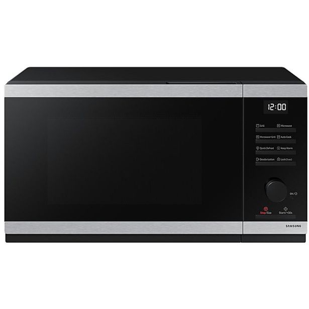 Mikroaaltouuni Samsung MG23DG4514ATE4, 48.9cm, teräs