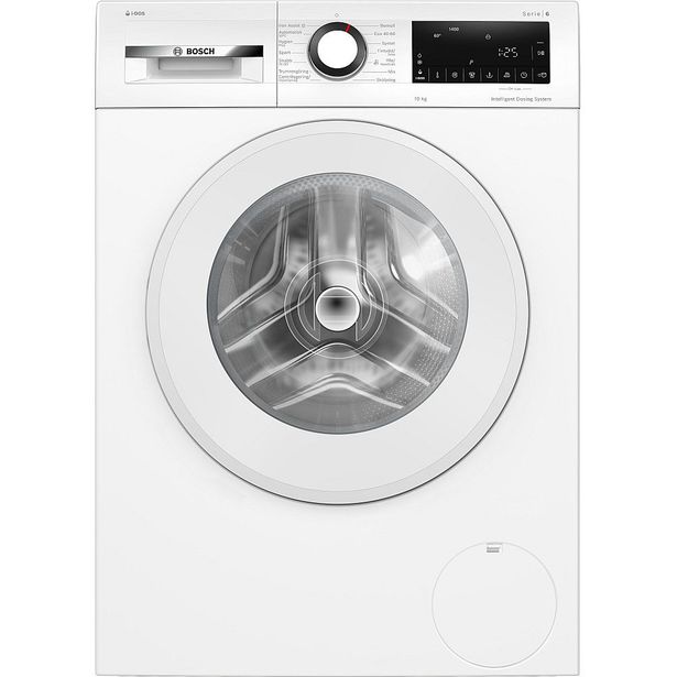 Edestä täytettävä pesukone Bosch WGG254FTSN, 59.8cm, 10kg, 1400rpm, valkoinen