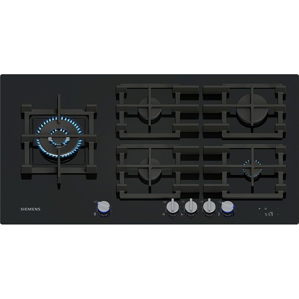 Kaasuliesitaso Siemens ER9A6SH40, 91.5cm, musta