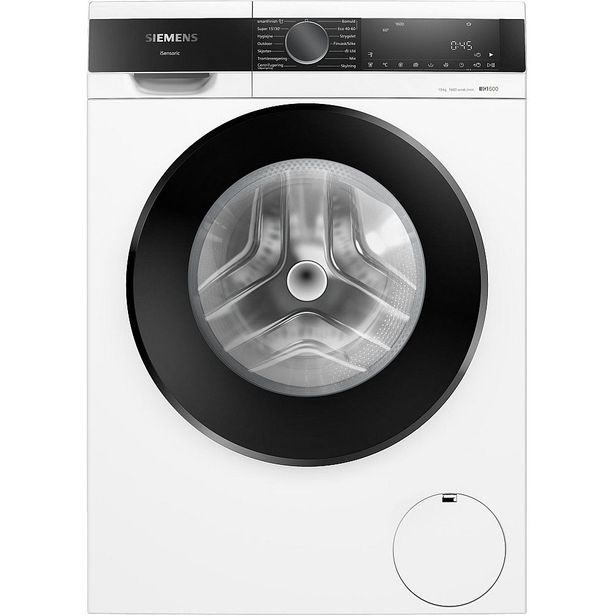 Edestä täytettävä pesukone Siemens WG56G2ZWDN, 59.8cm, 10kg, 1600rpm