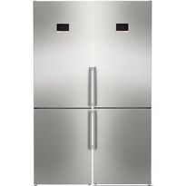 Jääkaappipakastin Bosch 2 kpl KGN367ICT Serie 4, 60cm, 321l, teräs
