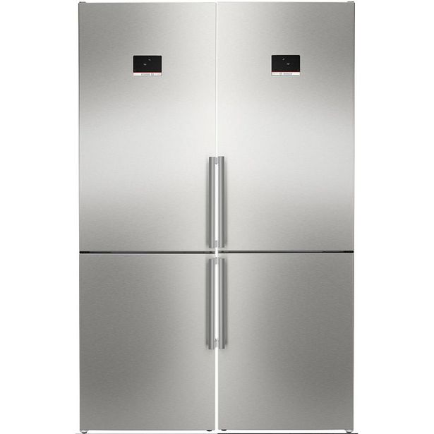Jääkaappipakastin Bosch 2 kpl KGN367ICT Serie 4, 60cm, 321l, teräs