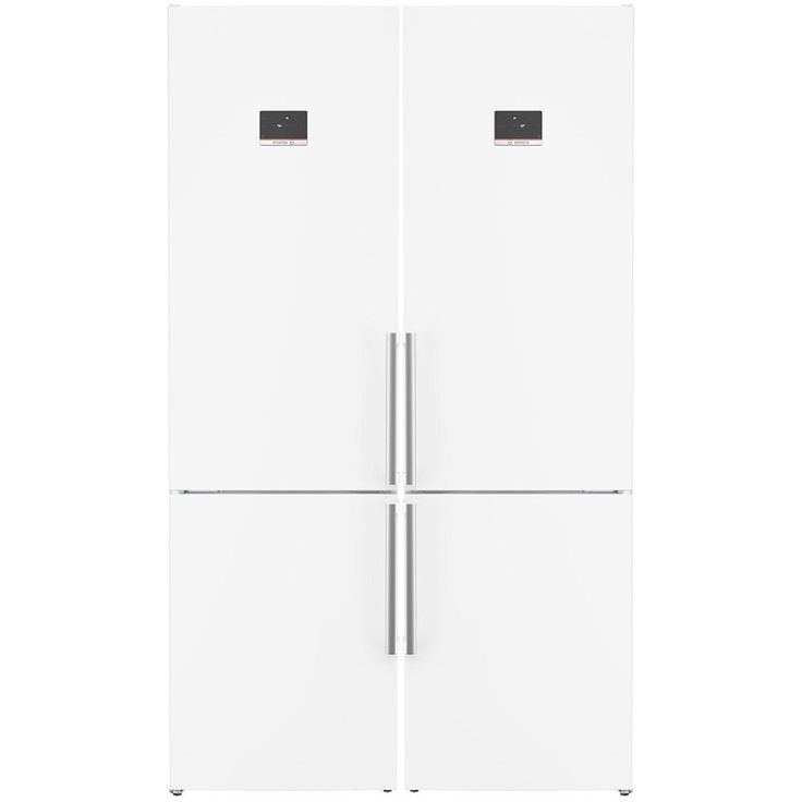 Jääkaappipakastin Bosch 2 kpl KGN397WCT Serie 4, 60cm, 260/103 l, valkoinen