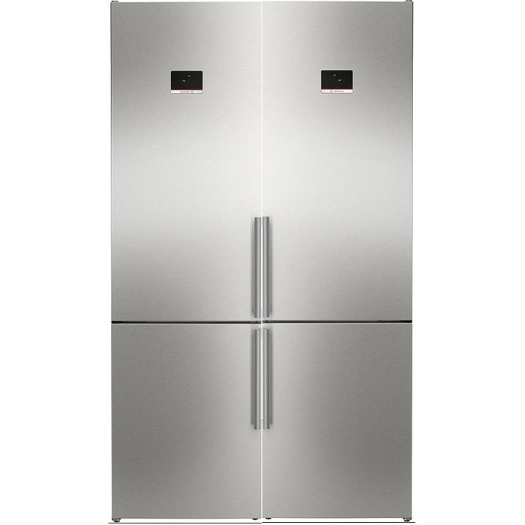 Jääkaappipakastin Bosch 2 kpl KGN397ICT Serie 4, 60cm, 363l, teräs