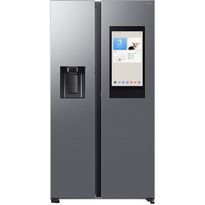 Jääkaappipakastin Samsung RS90F66BETEF Side by Side, 91.2cm, 614l, teräs