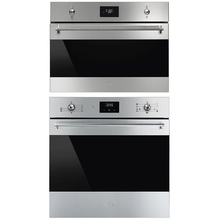 Uuni ja mikroaaltouuni Smeg SF6300TVX-SO4301M1X, 114.5cm, teräs