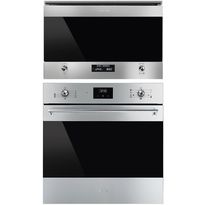 Uuni ja mikroaaltouuni Smeg SF6300TVX-MP322X1, teräs