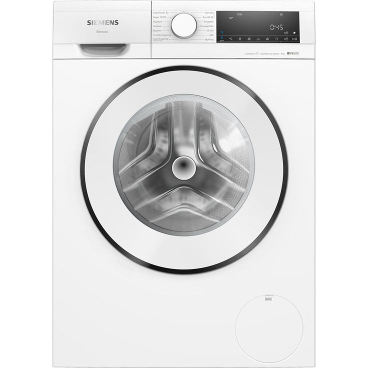 Edestä täytettävä pesukone Siemens iQ500 WG42G2ZLDN, 60cm, 9kg, 1200rpm