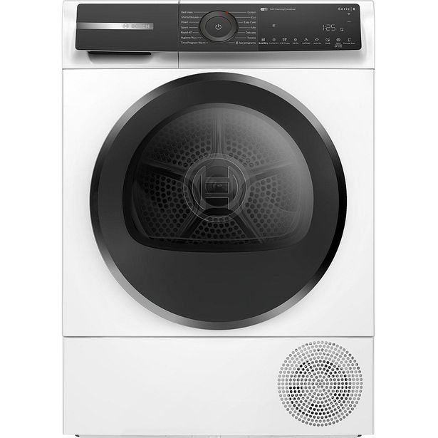 Lämpöpumppukuivausrumpu Bosch WQH245B9SN, 60cm, 9kg