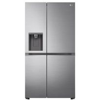 Jääkaappipakastin Lg GSLV71PZTD Vierekkäin, 91.3cm, 635 l, teräs