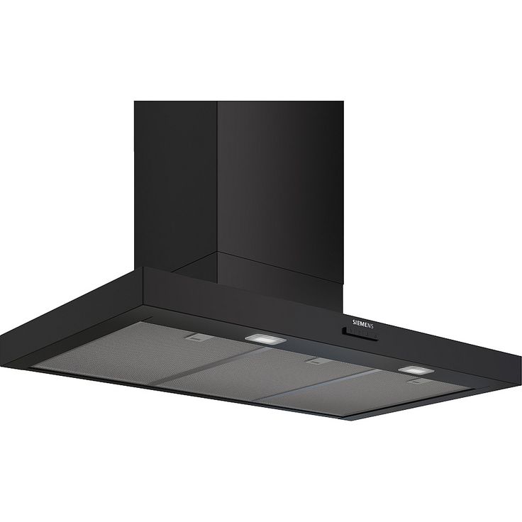 Liesituuletin Siemens iQ300 LC95BCC60 seinään kiinnitettävä, 89.8cm, mattamusta
