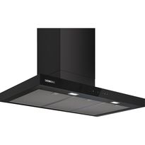 Liesituuletin Siemens iQ500 LC97BDN60 seinään kiinnitettävä, 89.8cm, mattamusta