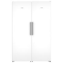 Jääkaappi ja pakastin Siemens KS36NVWCG-GS36NVWCG, 119cm, 402/334 l, valkoinen