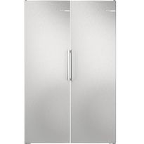 Jääkaappi ja pakastin Bosch KSN36VLCG-GSN36VLCG, 119cm, 402/334 l, teräs