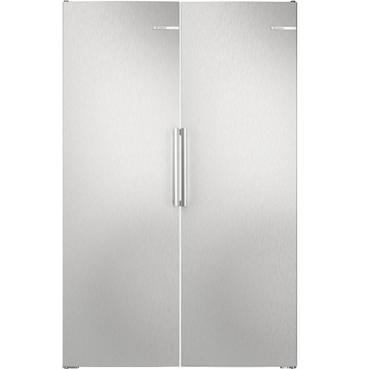 Jääkaappi ja pakastin Bosch KSN36VLCG-GSN36VLCG, 119cm, 402/334 l, teräs
