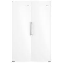 Jääkaappi ja pakastin Bosch KSN36VWCG-GSN36VWCG, 119cm, 402/334 l, valkoinen