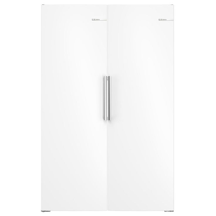 Jääkaappi ja pakastin Bosch KSN36VWCG-GSN36VWCG, 119cm, 402/334 l, valkoinen