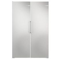 Jääkaappi ja pakastin Bosch KSN36VLDG-GSN36VLDG, 119cm, 402/334 l, teräs