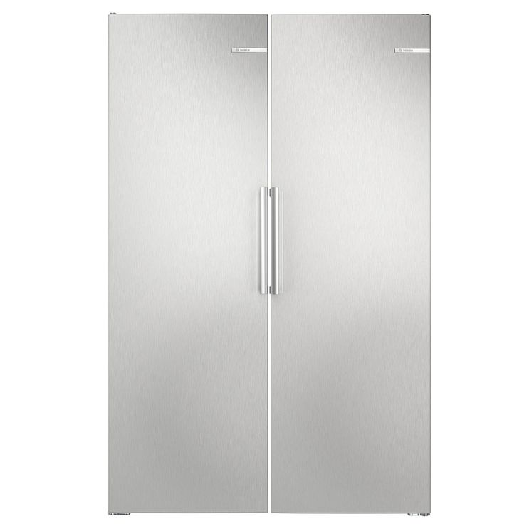 Jääkaappi ja pakastin Bosch KSN36VLDG-GSN36VLDG, 119cm, 402/334 l, teräs