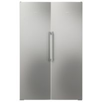 Jääkaappi ja pakastin Siemens KS36N6IDM-GS36N6IDM, 116cm, 402/334 l, teräs