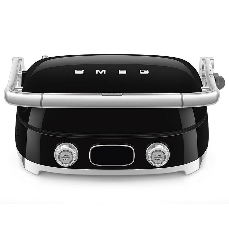 Pöytägrilli Smeg MGF01BLEU, musta