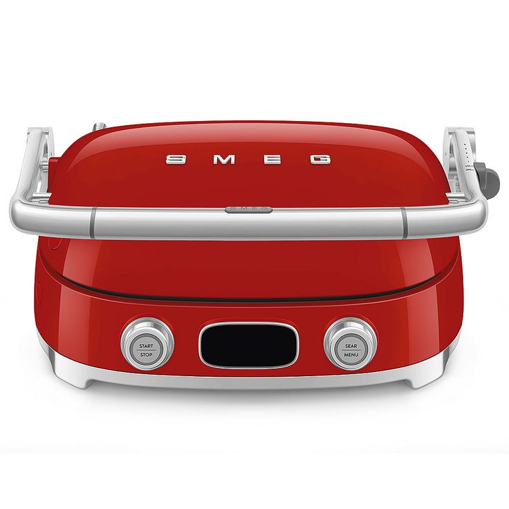 Pöytägrilli Smeg MGF01RDEU, punainen