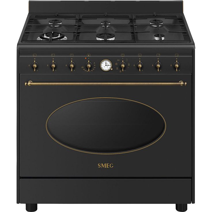 Kaasuliesi Smeg CO90GMAN2, 90cm, antrasiitti