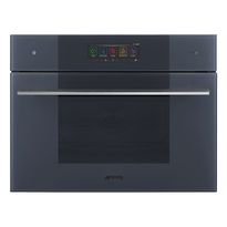 Yhdistelmäuuni Smeg SO4106WAPG, 59.7cm, harmaa