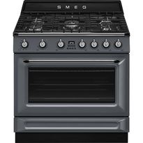 Kaasuliesi Smeg TR90GMGR, 90cm, liuskekiviharmaa