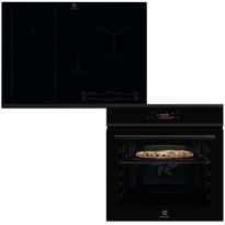 Erillisuunin ja induktiotason setti Electrolux COP905B-HOX760MF, 71cm, musta