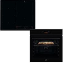 Erillisuunin ja induktiotason setti Electrolux COP905B-HOX660MF, 77cm, musta
