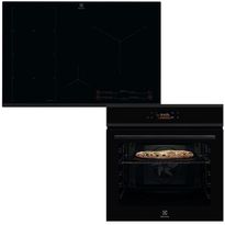 Erillisuunin ja induktiotason setti Electrolux COP905B-HOX860MF, 78cm, musta