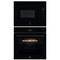 Erillisuunin ja mikroaaltouunin setti Electrolux COP905B-KMFD264NB, musta