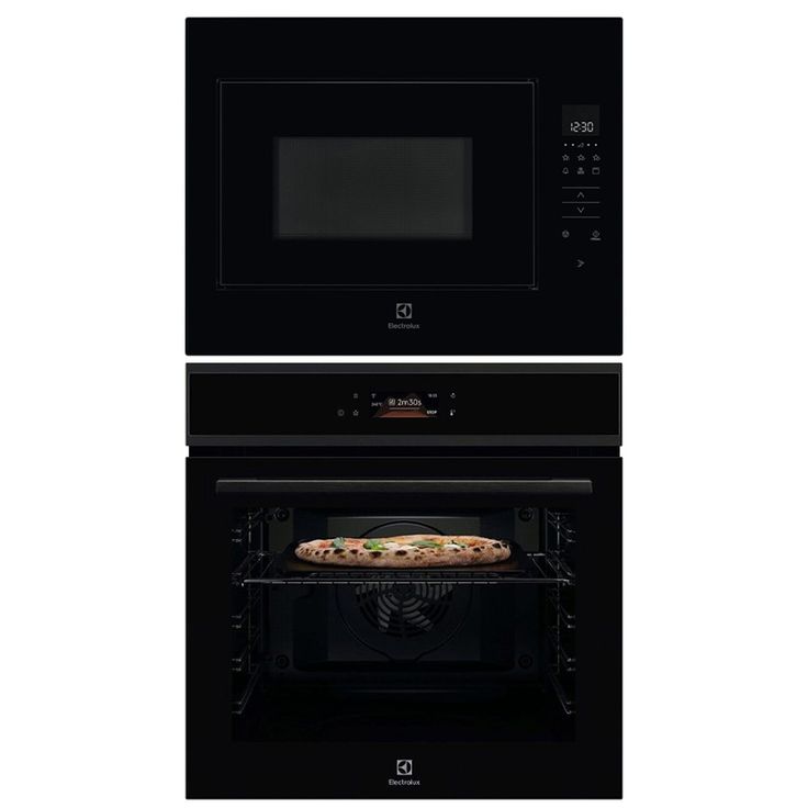 Erillisuunin ja mikroaaltouunin setti Electrolux COP905B-KMFD264NB, musta